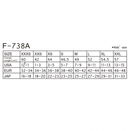 F-738A｜ครีบดำน้ำตื้น